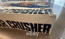Remco Clyde's Car Crusher Vintage Play Set 1979 with Box, Cars, Accessories