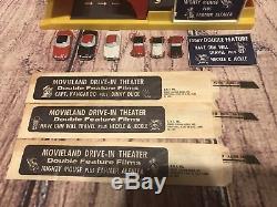 Remco Movieland Drive-in Theater Vintage 1959 In Original Box Cars Films #303