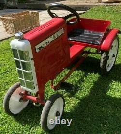 Retro Metal Pedal Tractor, a future classic triang car deere fordson major Lincs