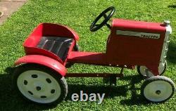 Retro Metal Pedal Tractor, a future classic triang car deere fordson major Lincs