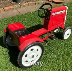 Retro Metal Pedal Tractor, a future classic triang car deere fordson major Lincs