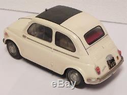 Rivarossi 1/13 Fiat 500 N 1957 auto giocattolo plastica vintage toy car Pocher