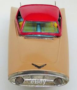 Rosco Japan Ford Gyron Futuristic Car Tin Lithographed Battery Operated Toy