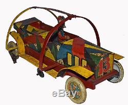 SCARCE Topsy Turvy Tom Clown Car by Hans Eberl WORLDWIDE SHIPPING
