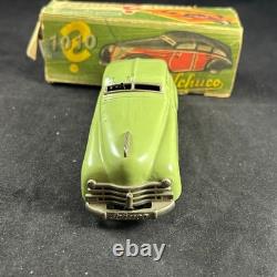 SCHUCO 1010 PATENT 1750 WIND UP VTG ANTIQUE MINT TOY CAR US ZONE GERMANY With BOX