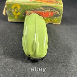 SCHUCO 1010 PATENT 1750 WIND UP VTG ANTIQUE MINT TOY CAR US ZONE GERMANY With BOX