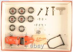 SCHUCO 1075 Gran Prix Racer No. 3 Model Red Tin Car Assembly Kit
