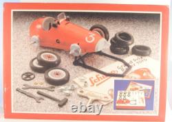 SCHUCO 1075 Gran Prix Racer No. 3 Model Red Tin Car Assembly Kit
