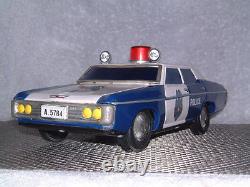 SEARS ALPS CHEVROLET IMPALA B/O, POLICE CAR TIN, FULLY WORKING WithBOX