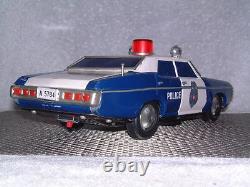 SEARS ALPS CHEVROLET IMPALA B/O, POLICE CAR TIN, FULLY WORKING WithBOX