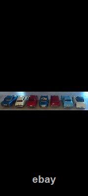 SSS International Auto Transport Metal Toy Japan Vintage Car Carrier with 7 Cars