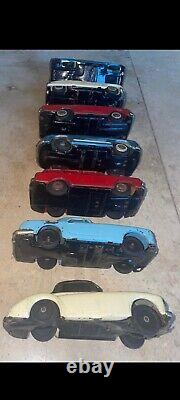 SSS International Auto Transport Metal Toy Japan Vintage Car Carrier with 7 Cars