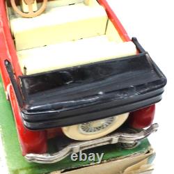 SSS Tin Toy Old Timer Convertible Red Car S-1215 Japan Vintage Shiono Shoten JPN
