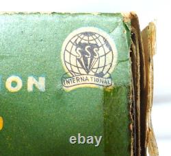 SSS Tin Toy Old Timer Convertible Red Car S-1215 Japan Vintage Shiono Shoten JPN