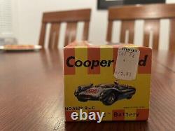 SUPER RARE-SPEEDKING-COOPER RC-15 Battery Powered Remote Control Car-NOS