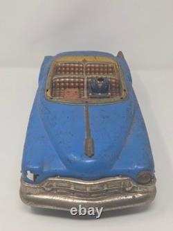 Sato Yonezawa 1952 Chrysler Tin Friction Convertible Open Car Japan 12in