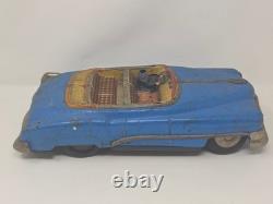 Sato Yonezawa 1952 Chrysler Tin Friction Convertible Open Car Japan 12in