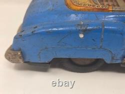Sato Yonezawa 1952 Chrysler Tin Friction Convertible Open Car Japan 12in