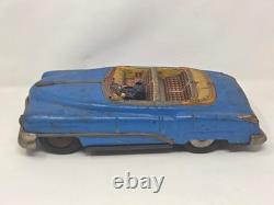 Sato Yonezawa 1952 Chrysler Tin Friction Convertible Open Car Japan 12in