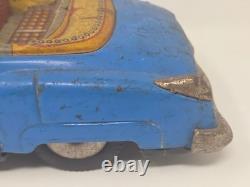 Sato Yonezawa 1952 Chrysler Tin Friction Convertible Open Car Japan 12in