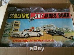 Scalextric Vintage James Bond 007 set very rare. Cars tested working fine