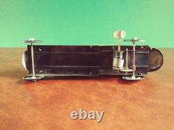Scarce 1930's ML Martinan Tin Wind-up Bugatti Open-wheel Race Car Tinplate Racer