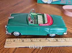 Scarce 1950s TN Nomura Japan Tin Battery Open Car Ford Tinplate New In Box