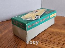 Scarce 1950s TN Nomura Japan Tin Battery Open Car Ford Tinplate New In Box