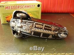 Scarce Bandai 579 Japan Tin Friction Messerschmitt Car