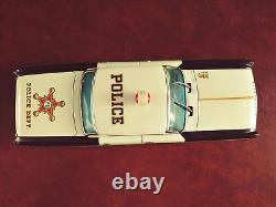 Scarce Yonezawa Japan Tin Friction Oldsmobile Highway Patrol Car Tinplate