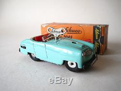 Schuco Austin Healey Varianto tin sports car original box at $ 1,- No Reserve
