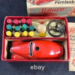 Schuco Fernlenk Auto 3000 Vtg Antique Toy Car Kit Made In Germany & Instructions