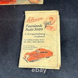 Schuco Fernlenk Auto 3000 Vtg Antique Toy Car Kit Made In Germany & Instructions