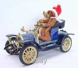 Schuco Germany OPEL DOCTOR WAGON OLDTIMER XMAS STEIFF BEAR Tin Toy Car MIB RARE