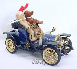 Schuco Germany OPEL DOCTOR WAGON OLDTIMER XMAS STEIFF BEAR Tin Toy Car MIB RARE
