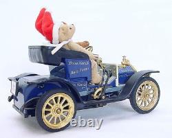 Schuco Germany OPEL DOCTOR WAGON OLDTIMER XMAS STEIFF BEAR Tin Toy Car MIB RARE