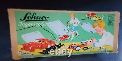 Schuco Patent Ingenico 5335 West Germany Tin Litho Friction Car Wind up