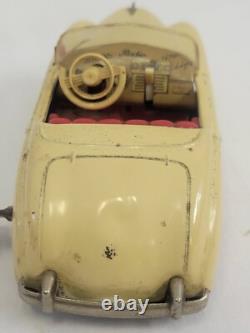 Schuco Radio 4012 Windup Toy Car US Zone 1940's Germany Works