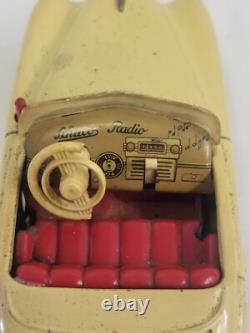 Schuco Radio 4012 Windup Toy Car US Zone 1940's Germany Works