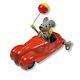 Schuco Sonny 2005 Mouse Tin Windup Red Car with Key Germany BMW 328