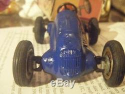 Schuco Studio 1050 Grand Prix Car Blue Early Made in GERMANY