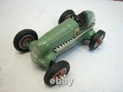 Schuco Studio Race Car 1050 with Box Accessories Wind-Up Toy Germany