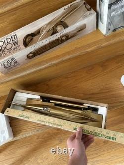 Schylling 2004 1929 Land Speed Record Car Tinplate Golden Arrow In Box