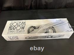 Schylling Golden Arrow Tin Plate Race Car Untouched Limited Edition (us)