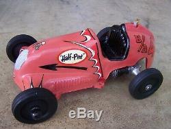 Scientific Super Half-Pint Racer gas powered tether car vintage toy Cox. 049