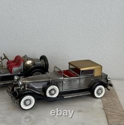 Set of 2 Vintage Waco Japan Collector Tin Toy Sport Cars