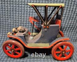 Set of 3 Vintage collectible Tin Lever Action Windup Car Modern Toys