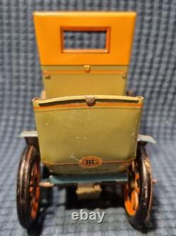 Set of 3 Vintage collectible Tin Lever Action Windup Car Modern Toys