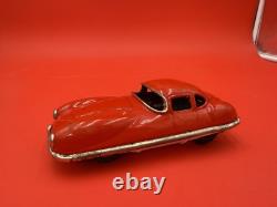 Small Red Vintage Car Toy 1900 Old Rare Decorative Collectible