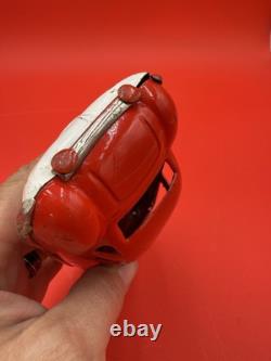 Small Red Vintage Car Toy 1900 Old Rare Decorative Collectible